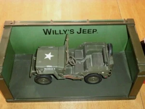 [U.S. ARMY] WW#2 WILLY'S JEEP, [ NATIONAL MOTOR MUSEUM MINT ] Die Cast Toy, 1/18 - Picture 1 of 12