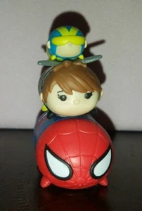 3 Marvel Series 2 Tsum Tsum Vinyl Figures Stackable Spiderman Wasp Giant Man - Picture 1 of 11
