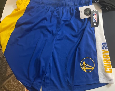 Steph Curry NBA Basketball Shorts  XL Golden State Warriors NBA Champions Cover