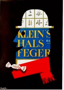 Póster original vintage KLEIN'S HEALTY TROATH CANDY'S 1968 - Imagen 1 de 1
