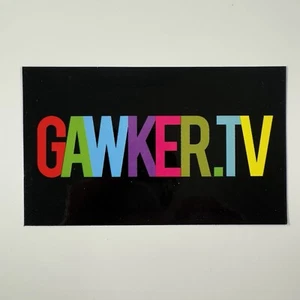 Vintage Gawker.TV Sticker RARE HTF OOP Gawker - Bild 1 von 2