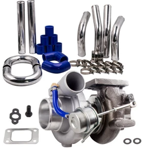 T25 T28 GT2871 GT2860 Turbo con Kit de Tubería de Tubo hasta 350BHP para 1.5L-2.0L - Imagen 1 de 11