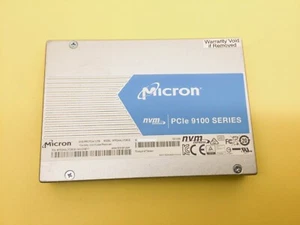 Micron 9100 Pro 3.2TB 2.5" NVMe PCIe Internal U.2 SSD MTFDHAL3T2MCE-1AN1ZABYY - Afbeelding 1 van 4