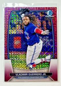 2023 Vladimir Guerrero Jr. /199 Bowman Chrome Pink Mojo Baseball Card #87 Jays - Picture 1 of 2
