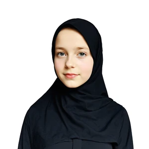 Muslim Girls Childrens Islamic Hijab Scarf Kids Head Bonnet School Madrasah New - Picture 1 of 2