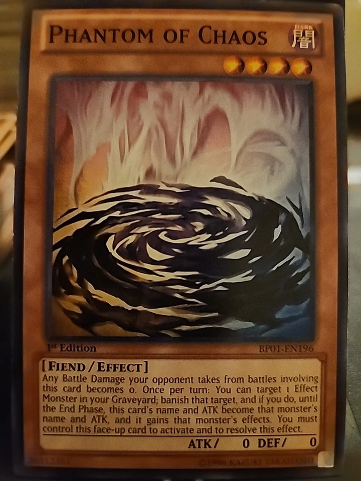 Phantom of Chaos - 1st Edition - Yugioh Dark Monster - Vintage - Image 1 of 1