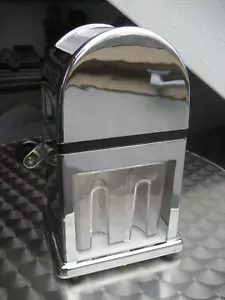ice crusher · Eiscrusher · manuell · H27 x B14 x T 11 cm · verchromt · neuwertig - Bild 1 von 5