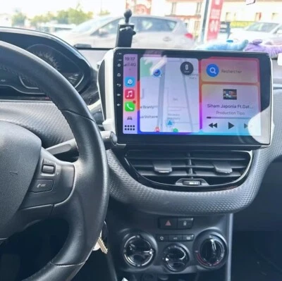 Autoradio stereo Android 10 Pollici per Peugeot 208 e 2008 Dal 2012 Al 2018 - Immagine 1 di 4