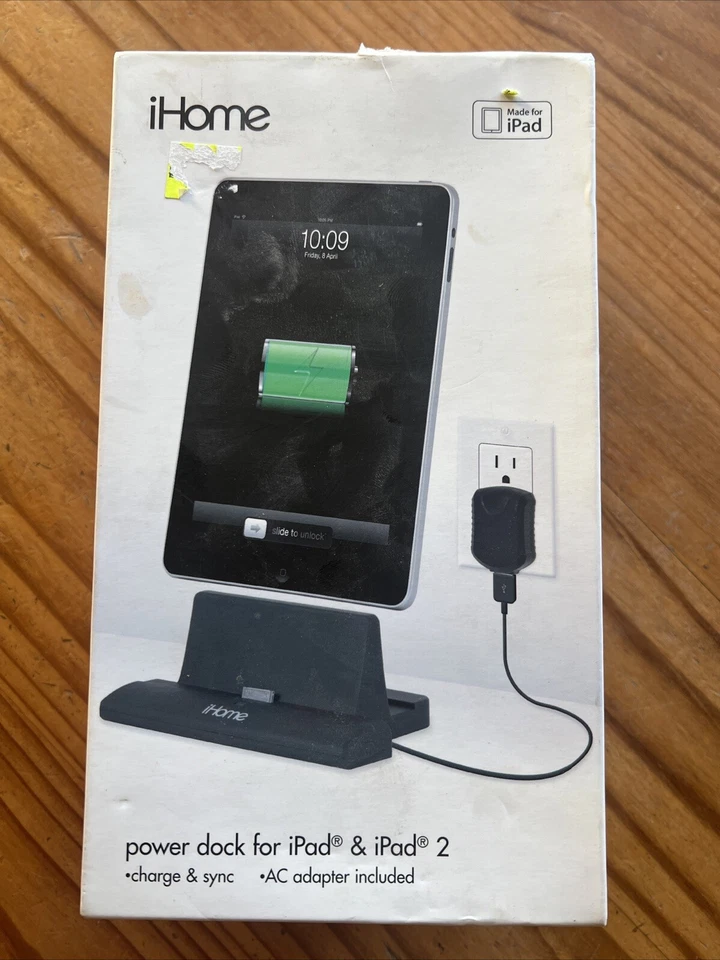 iHome Power Dock For iPad & iPad2  Model IH-IP2006 - Image 1 of 4