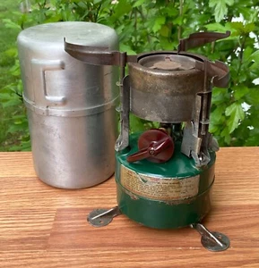 1951 US Military Rogers Akron Ohio Single Burner Camp Stove m-1950 - Picture 1 of 13