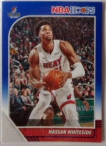 HASSAN WHITESIDE 2019-20 Panini HOOPS BLUE parallel RETAIL EXCLUSIVE Blazers - Picture 1 of 1