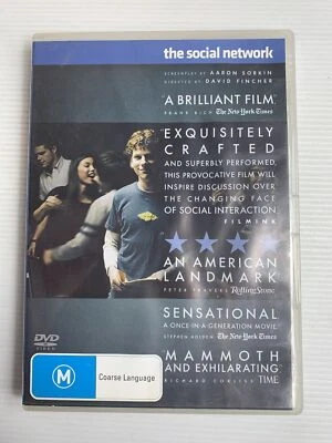The Social Network Jesse Eisenberg Andrew Garfield DVD R4 Facebook Foto 1 de 3