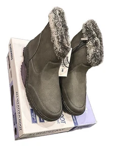 Khombu Damen Allwetter Winter Mode Stiefel Größe 8 grau 1624858 Memory Foam - Bild 1 von 7