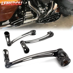 CNC Brake Arm Kit Shift Lever W/ Shifter Peg Pedal For Harley Softail Touring FL - Bild 1 von 19