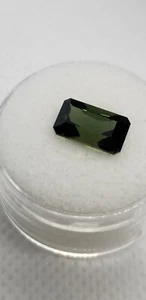 Tourmaline, Beautiful Forest Green , Earth mined 2.8 cts, untreated ! - Picture 1 of 9