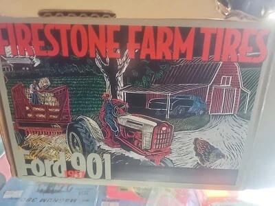 Diecast 1/16 Ford 901 1957  Tractor Firestone Farm Tires Ag Limited Edition#2619 - Image 1 of 4