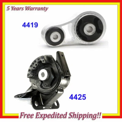 Juego de montaje de motor 2 piezas para Mazda CX-7 2,3 L / CX-9 3,5 L 3,7 L 4419 4425 M955 Foto 1 de 4