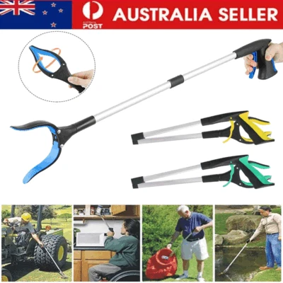 Heavy Duty Grabber Tool Industrial Pick Up Stick Hand Grip Reach Trash Reacher~ - image 1 of 4