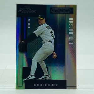 2004 Playoff Prestige Xtra Bases Green #140 Tim Hudson 115/150 Athletics - Picture 1 of 2