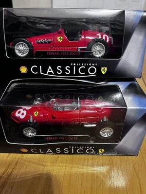 Shell Classico коллекции Ferrari X 2 1961 156 F1 и 1952 500F2 - Изображение 1 из 4