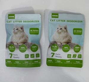 2 Packs Cat Litter Deodorizer Litter Box Odor Eliminator Smell Control Home - Picture 1 of 5