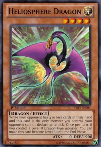 Heliosphere Dragon - PRIO-EN004 - Common - 1st Edition - Moderately Played - Image 1 of 1