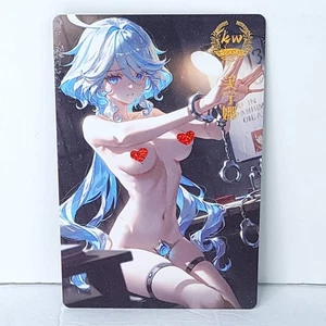 Furina Premium Prigione Manette Waifu Carta Anime Ragazza Arte Tavola Oversize A5 - Foto 1 di 4