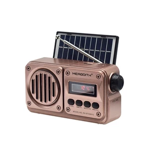 Wireless Bluetooth Lautsprecher Wiedergabe Radio Solar Laden Notfall Stromausfall - Bild 1 von 12