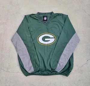 Vintage Green Bay Packers Herren Gr. XL grün bestickte Jacke - Bild 1 von 4