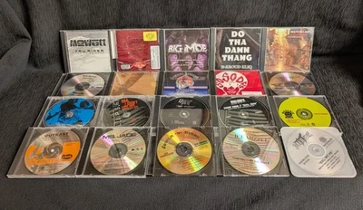 Rap Hip-Hop Promo Single 20 CD / CDr Lot Ghostface Killah Official Fam Warren G Foto 1 de 4