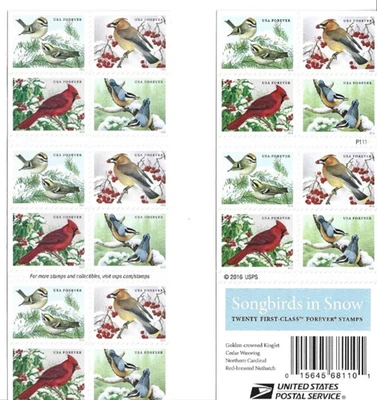 USPS sheet  OF 20  FOREVER STAMPS (RETIRED DESIGNS) - Image 1 of 4