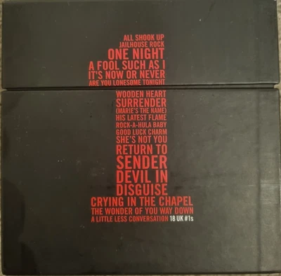 Leere Single CD Box von Elvis Presley  (Platz für 18 Singles CD's) - Bild 1 von 3