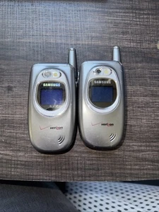 X2 Untested Samsung SCH-A650 (Verizon Wireless, 2004) Flip Phone - - Picture 1 of 3