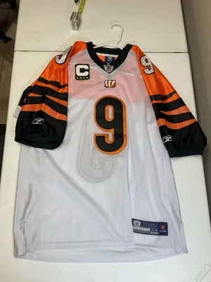 Camiseta deportiva para hombre Carson Palmer Cincinnati Bengals NFL cosida parche capitán AUTÉNTICO Foto 1 de 4