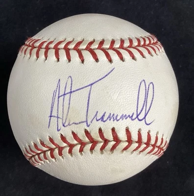 Alan Trammell Signed Baseball OMLB Detroit Tigers HOF Autograph TPG #1 - Image 1 of 4