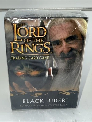 Lord Of The Rings TCG Black Rider Saruman Starter Deck Decipher Sealed - Image 1 of 2