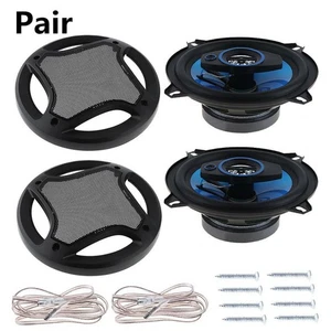 2Pcs 3 Way Car Coaxial Horn Hifi Full Frequency Stereo Audio Music Loudspeaker - Picture 1 of 11