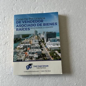 Curso De Pre-Licencia de Vendedor Asociado de Bienes Raices en la Florida 4th 24 - Imagen 1 de 15