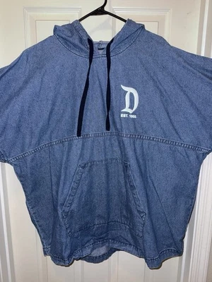Camiseta deportiva Disney Walt Disney World Denim Spirit con capucha -XL NUEVA CON ETIQUETAS Foto 1 de 4