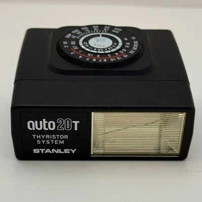 Vintage Stanley Auto 20T Thyristor Flash System – Classic Photography Accessory - Image 1 of 4