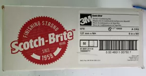 40 % Rabatt auf 50 je 3M Scotch-Brite 5" A/O grobe Oberfläche Konditionierungsscheibe 00750 - Bild 1 von 2