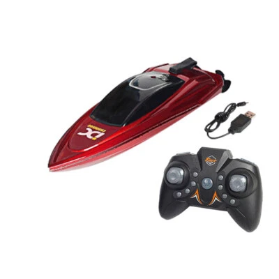 Мини радиоуправляемые лодки высокоскоростная гоночная лодка с двумя моторами 2.4G пульт дистанционного управления доставка ET - Изображение 1 из 4