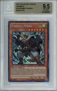 YuGiOh! Yosenju Misak The Secret Forces THSF-EN002 Unlimited Secret Rare BGS 9.5 - Picture 1 of 2