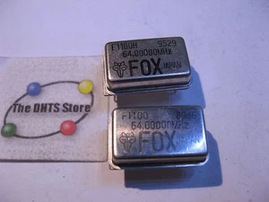 Fox 64.00000 MHz Crystal Oscillator - NOS Qty 2 - Bild 1 von 2
