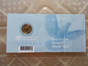 1 X 2020 Australian 75th Anniversary of The End Of WWII $2 Coin C Mintmark - Picture 1 of 2