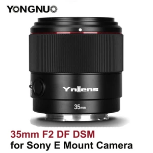 YONGNUO YN35mm F2S DF DSM Full Frame AF Lens For Sony E-Mount A7II A7RII A6300 - Bild 1 von 7