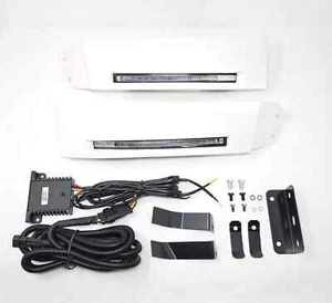 Fit Toyota 2007-2013 Tundra 08-13 Sequoia LED SMD DRL Bumper Filler Fog Lights - Picture 1 of 10