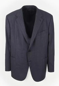 Blazer Brioni Condot spina di pesce lana/seta/cashmere blu navy IT58 2XL-3XL PREZZO AL PUBBLICO £4.290 - Foto 1 di 21