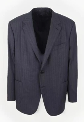 Blazer Brioni Condot Espiga Lana/Seda/Cachemira Azul Marino IT58 2XL-3XL Precio de venta sugerido por el fabricante 4.290 GBP Foto 1 de 4