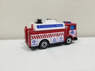 Matchbox Mack Auxiliary Power Truck Bridge & Highway fire truck - Image 1 of 4